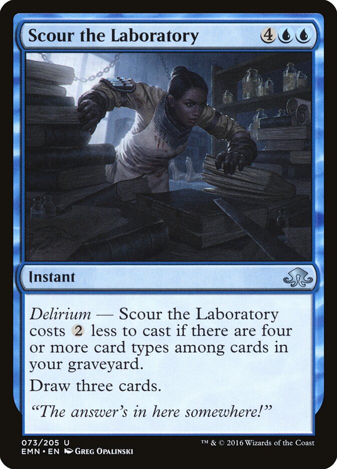 Scour the Laboratory (73) - Eldritch Moon (EMN)