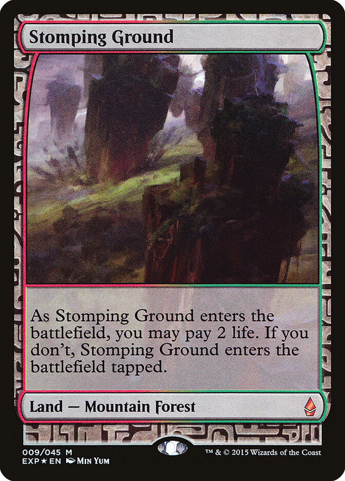Stomping Ground (9) - Zendikar Expeditions (EXP)