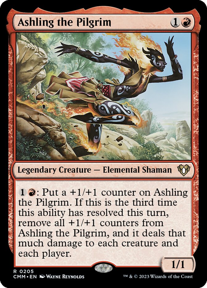 Ashling the Pilgrim (205) - Commander Masters (CMM)