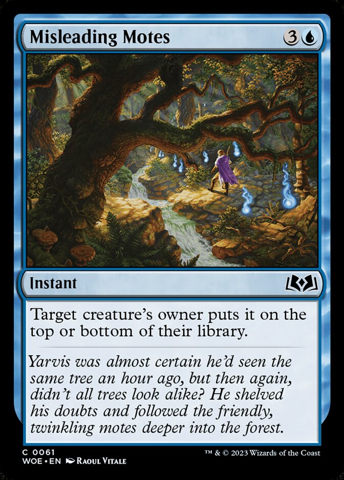 Misleading Motes (61) - Wilds of Eldraine (WOE)