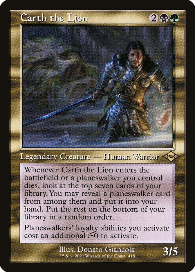 Carth the Lion (418) - Modern Horizons 2 (MH2)