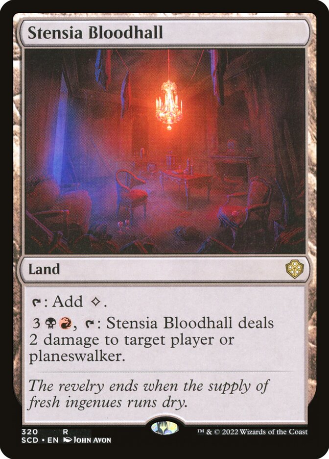 Stensia Bloodhall (320) - Starter Commander Decks (SCD)