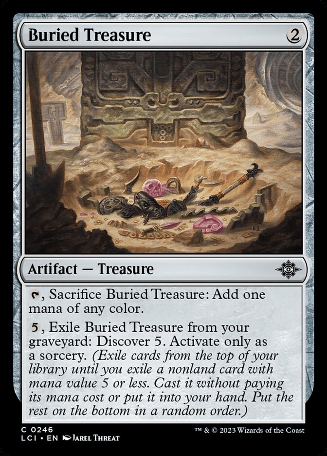 Buried Treasure (246) - The Lost Caverns of Ixalan (LCI)
