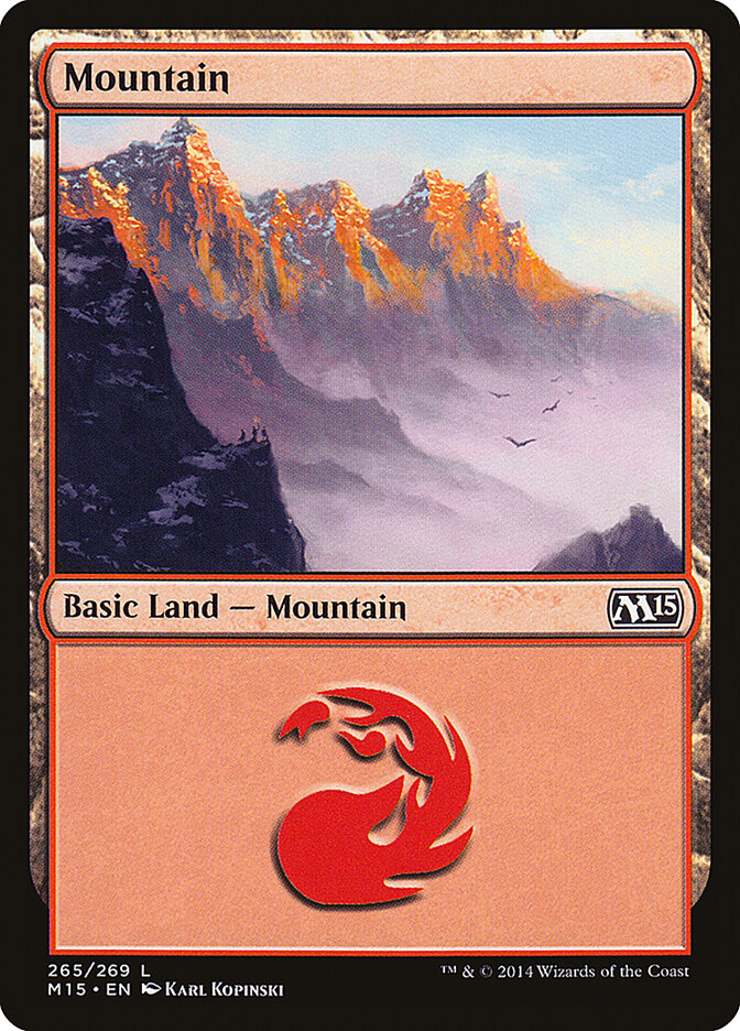 Mountain (265) - Magic 2015 (M15)
