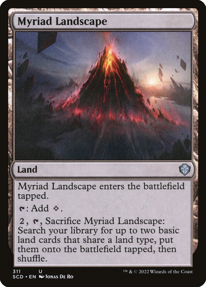 Myriad Landscape (311) - Starter Commander Decks (SCD)