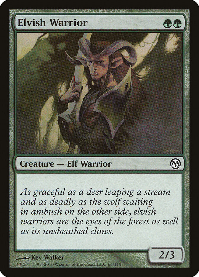 Elvish Warrior (64) - Duels of the Planeswalkers (DPA)