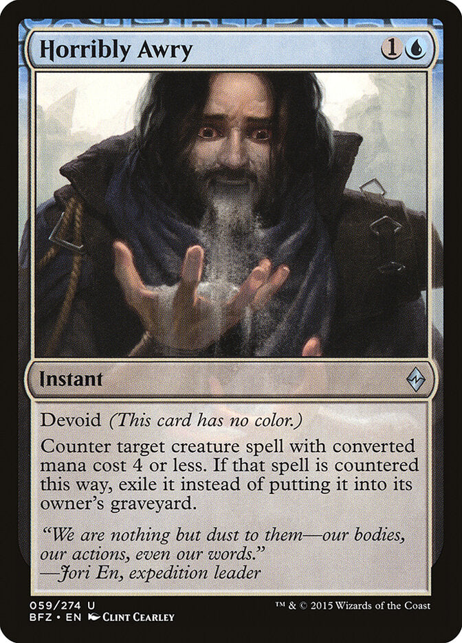 Horribly Awry (59) - Battle for Zendikar (BFZ)