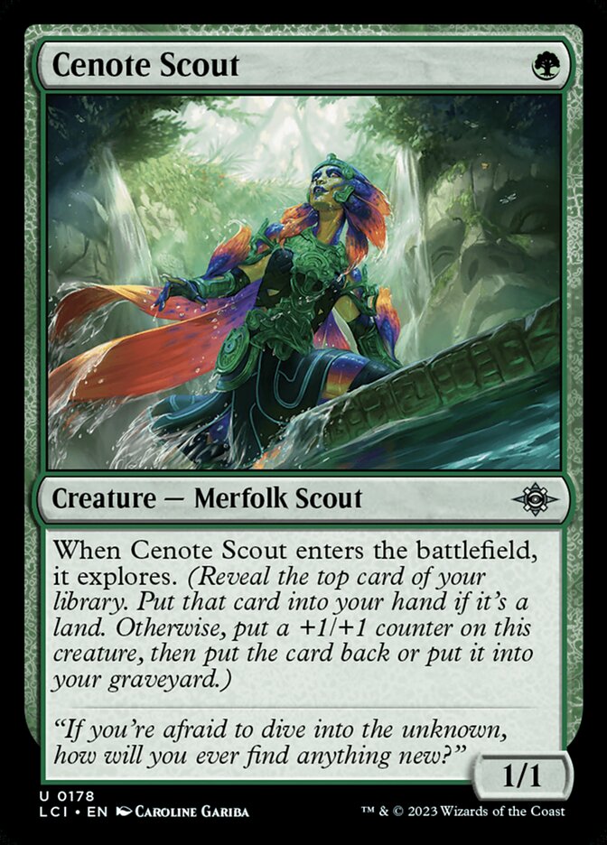 Cenote Scout (178) - The Lost Caverns of Ixalan (LCI)