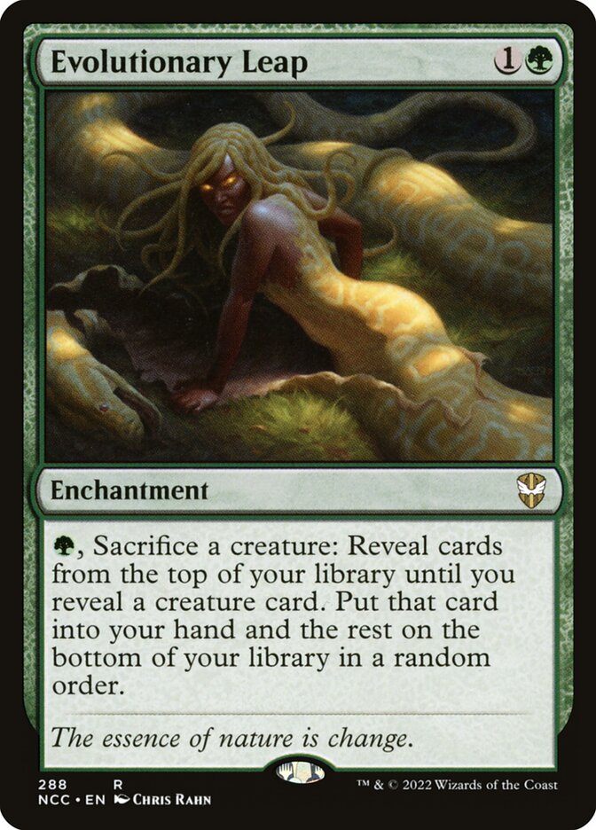 Evolutionary Leap (288) - New Capenna Commander (NCC)