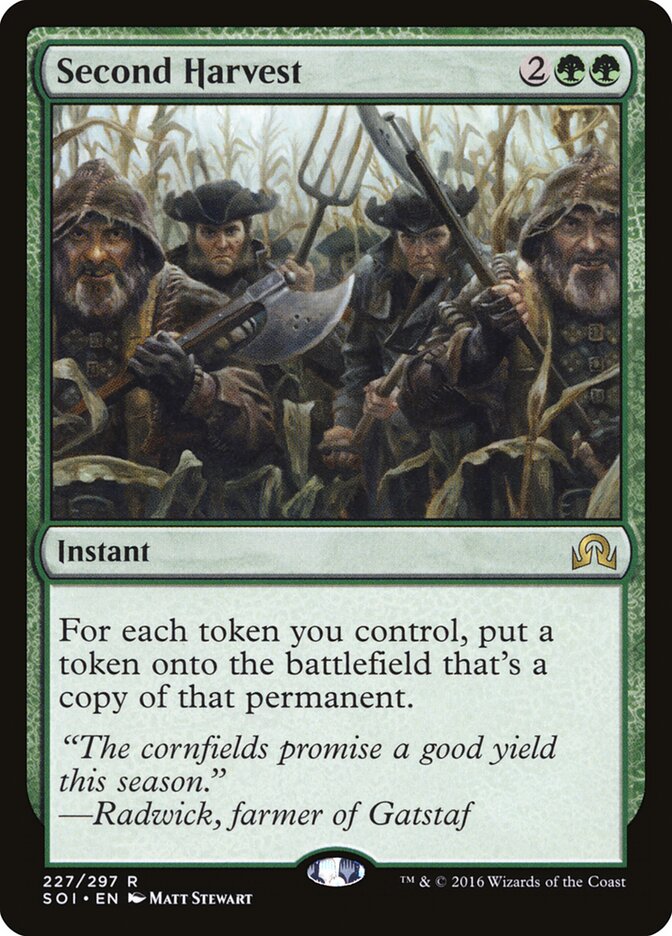 Second Harvest (227) - Shadows over Innistrad (SOI)