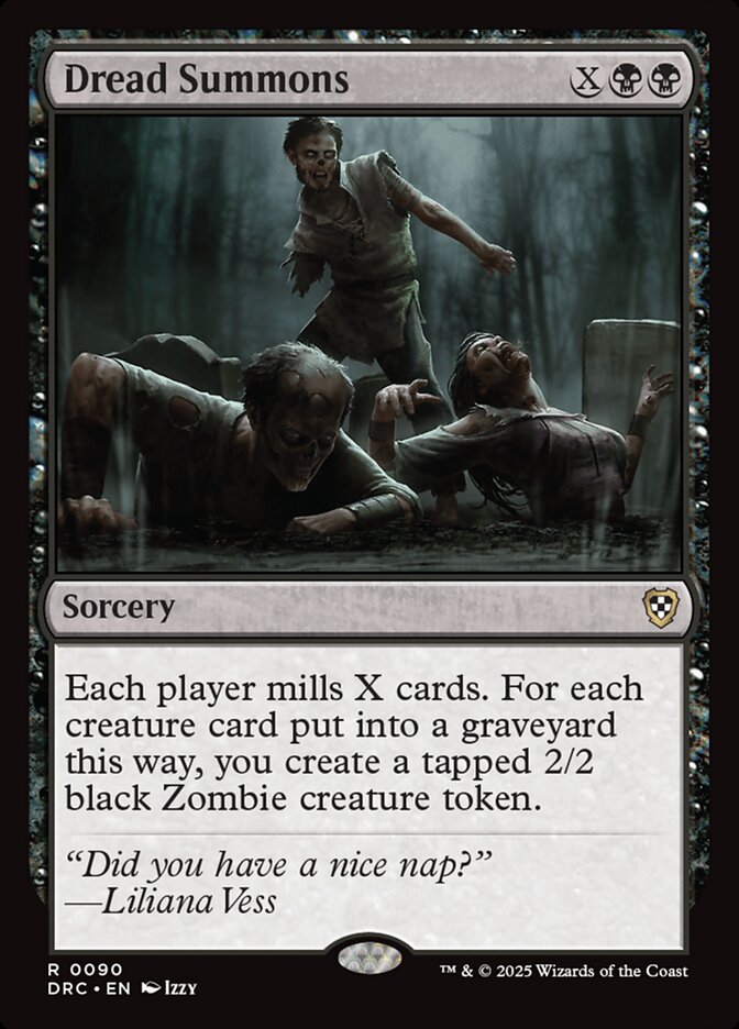 Dread Summons - Aetherdrift Commander (DRC)