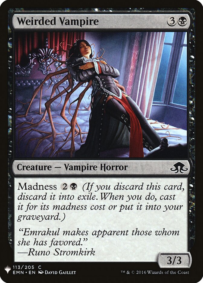 Weirded Vampire (EMN-113) - The List (PLST)
