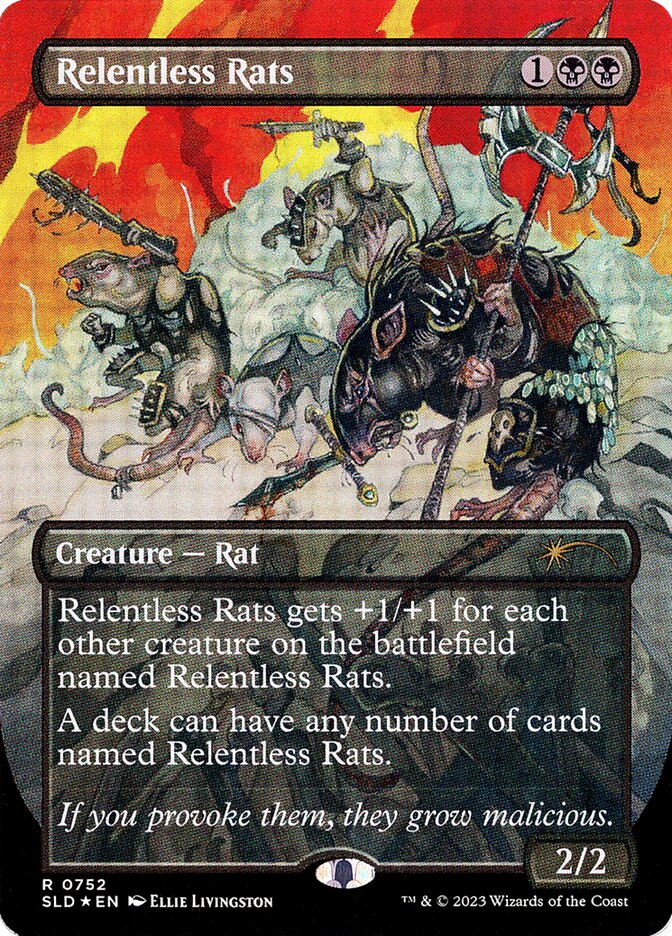 Relentless Rats (752) - Secret Lair Drop (SLD)