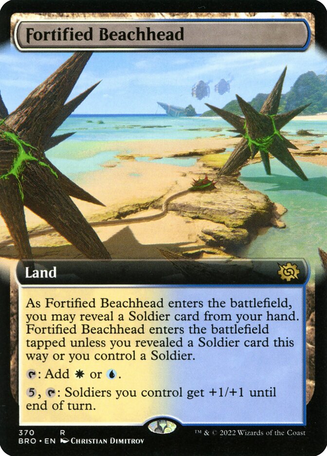 Fortified Beachhead (370) - The Brothers' War (BRO)