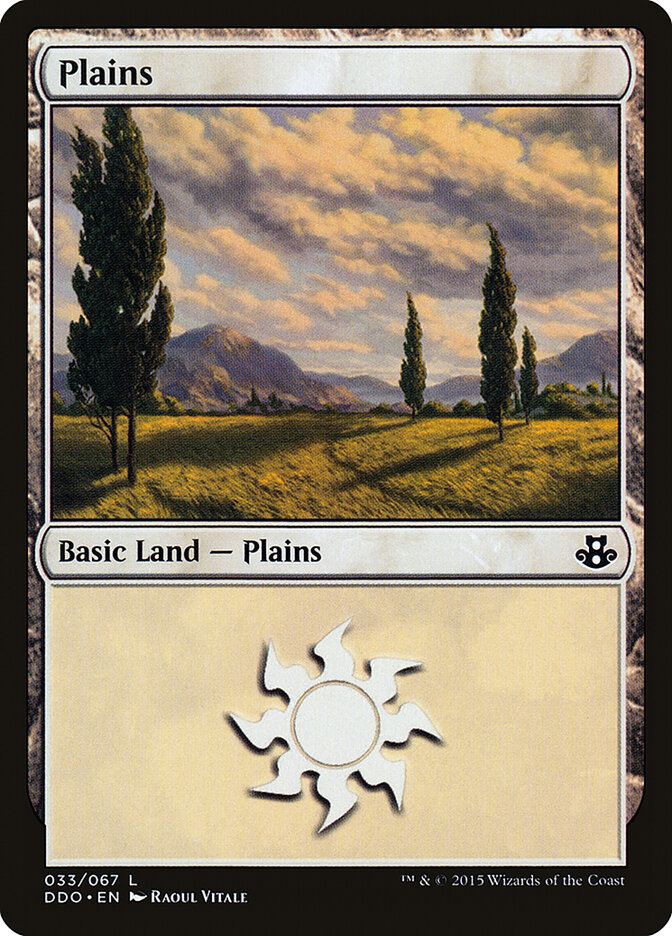 Plains (33) - Duel Decks: Elspeth vs. Kiora (DDO)