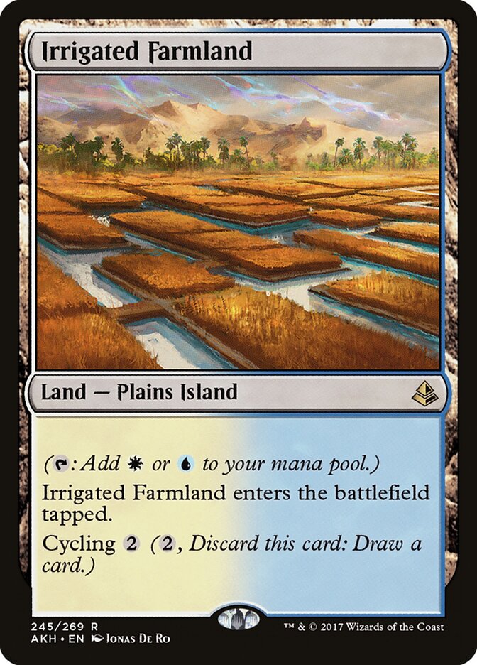 Irrigated Farmland (245) - Amonkhet (AKH)