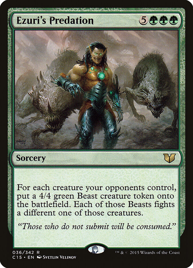 Ezuri's Predation (36) - Commander 2015 (C15)