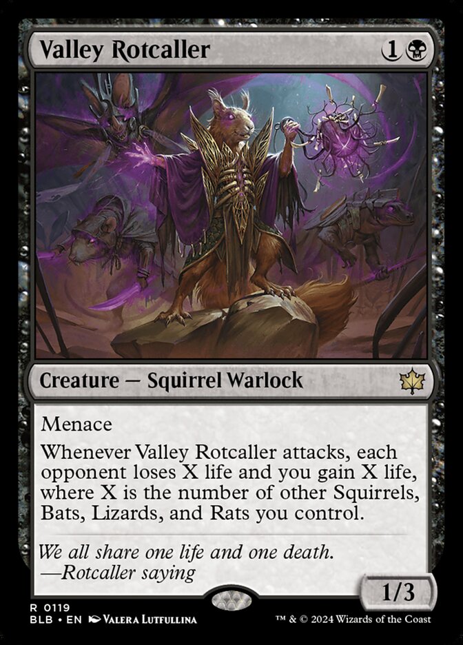 Valley Rotcaller (119) - Bloomburrow (BLB)