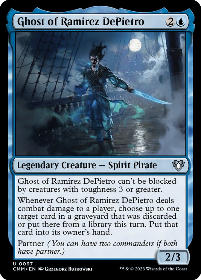 Ghost of Ramirez DePietro (97) - Commander Masters (CMM)