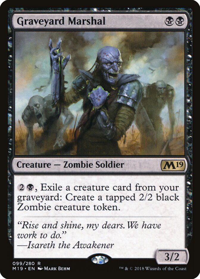 Graveyard Marshal (99) - Core Set 2019 (M19)