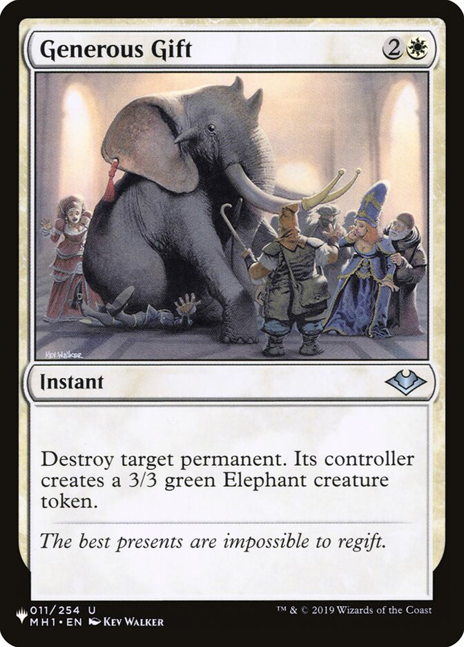 Generous Gift (MH1-11) - The List (PLST)