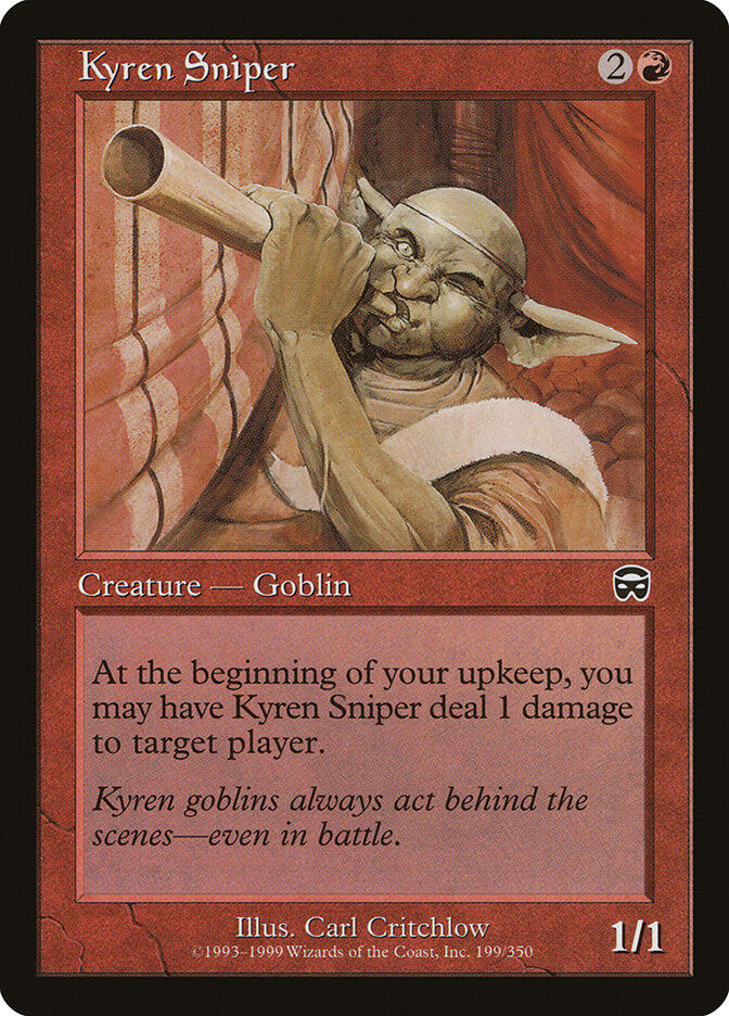 Kyren Sniper (199) - Mercadian Masques (MMQ)