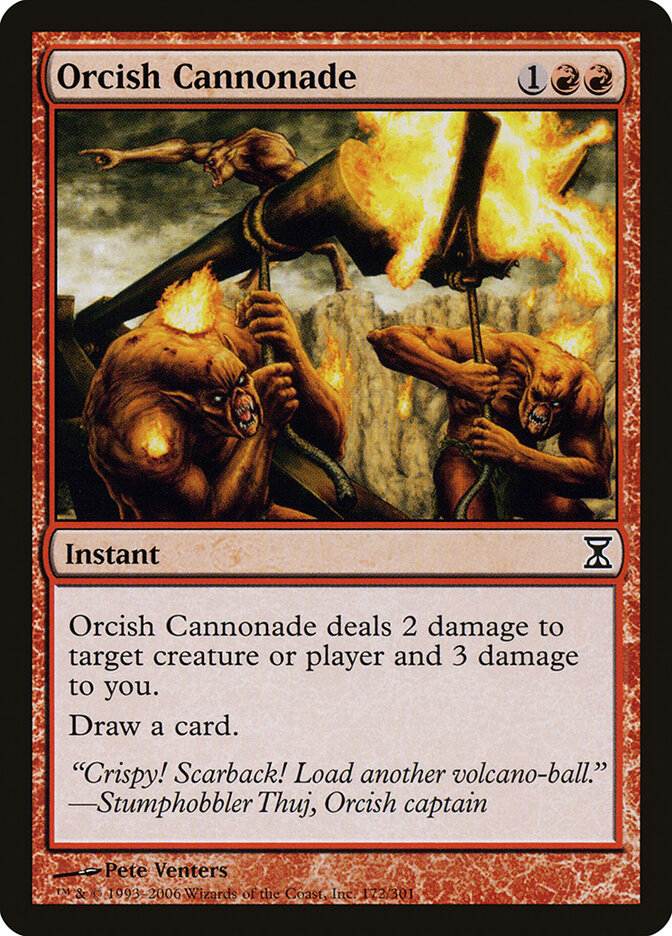 Orcish Cannonade (172) - Time Spiral (TSP)