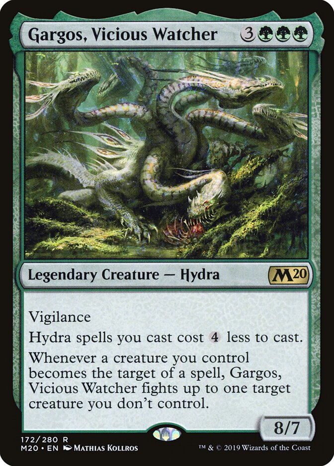 Gargos, Vicious Watcher (172) - Core Set 2020 (M20)