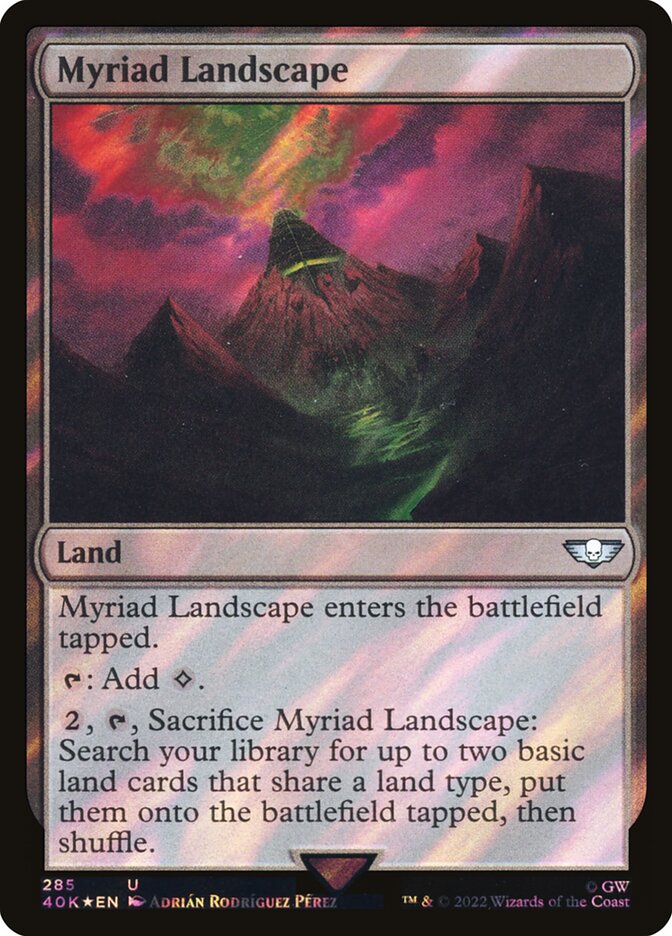 Myriad Landscape (285★) - Warhammer 40,000 Commander (40K)