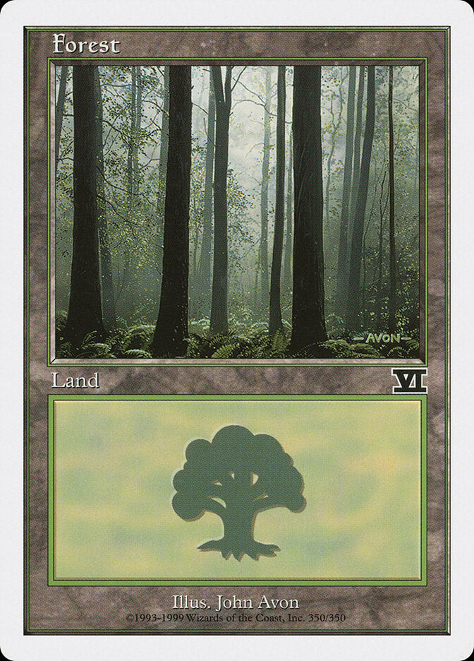Forest (350) - Classic Sixth Edition (6ED)