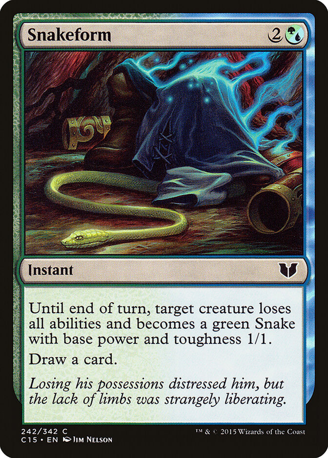 Snakeform (242) - Commander 2015 (C15)