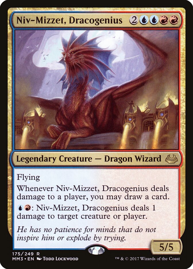 Niv-Mizzet, Dracogenius (175) - Modern Masters 2017 (MM3)
