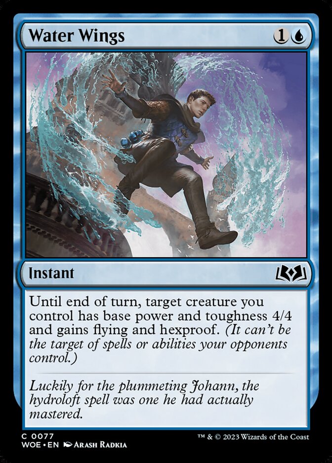 Water Wings (77) - Wilds of Eldraine (WOE)