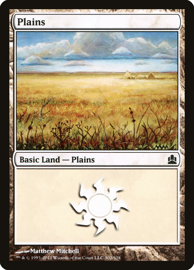 Plains (302) - Commander 2011 (CMD)
