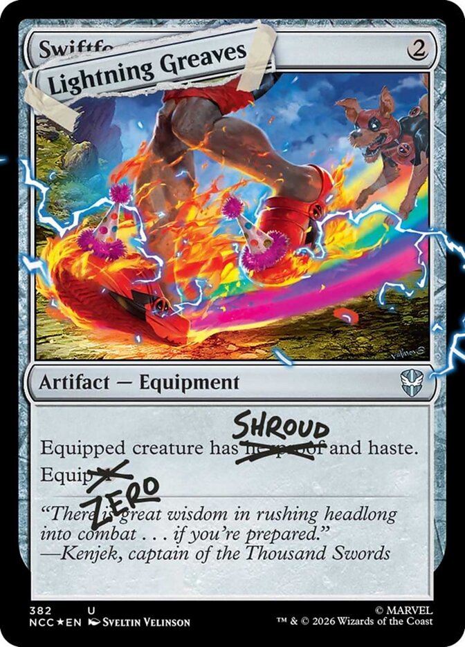 Lightning Greaves (IFIYW-9) - Secret Lair Drop (SLD)