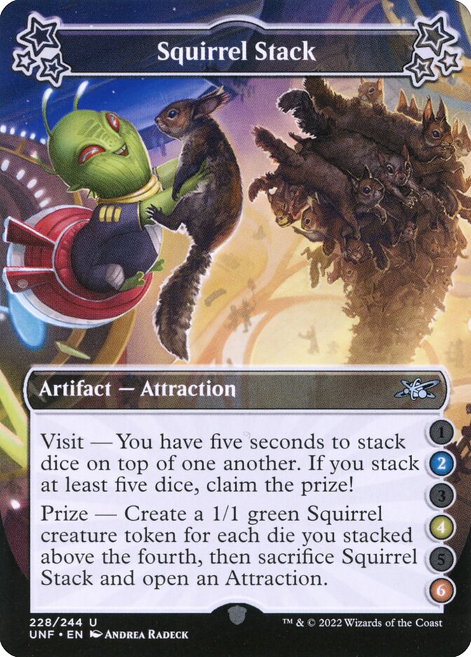 Squirrel Stack (228b) - Unfinity (UNF)