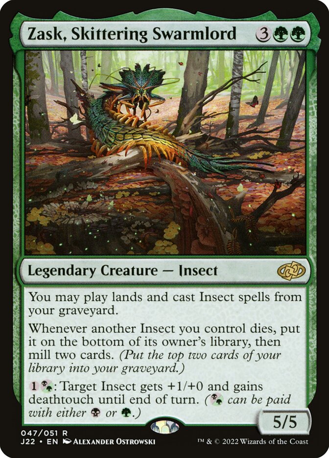 Zask, Skittering Swarmlord (47) - Jumpstart 2022 (J22)