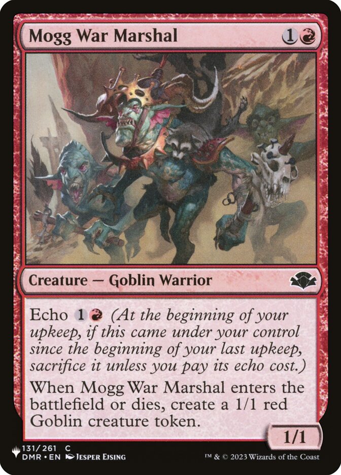Mogg War Marshal (DMR-131) - The List (PLST)