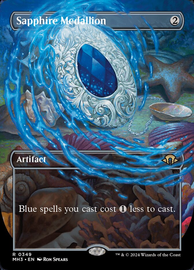 Sapphire Medallion (349) - Modern Horizons 3 (MH3)