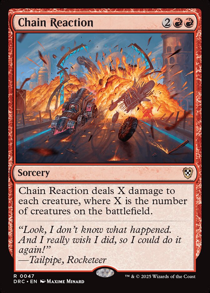 Chain Reaction - Aetherdrift Commander (DRC)