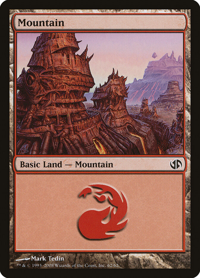Mountain (62) - Duel Decks: Jace vs. Chandra (DD2)