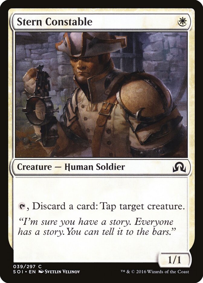 Stern Constable (39) - Shadows over Innistrad (SOI)