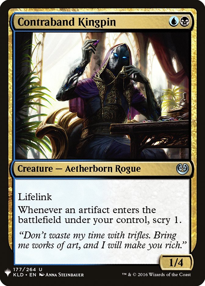 Contraband Kingpin - The List (PLST)