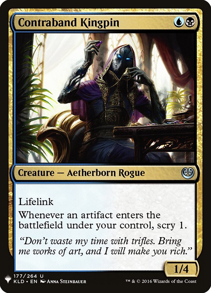 Contraband Kingpin (KLD-177) - The List (PLST)