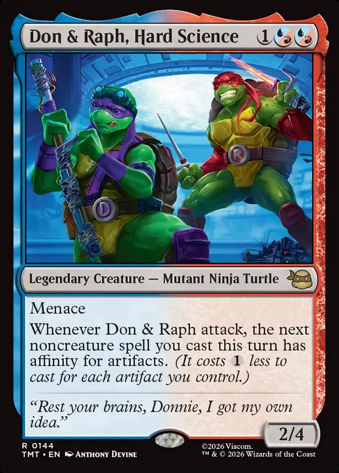 Don & Raph, Hard Science (144) - Teenage Mutant Ninja Turtles (TMT)