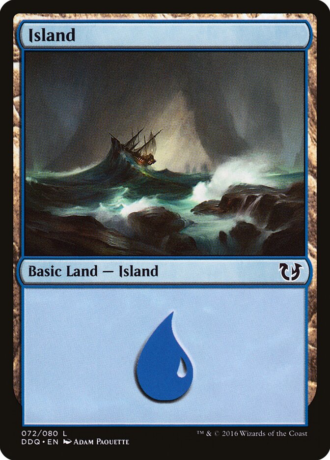 Island (72) - Duel Decks: Blessed vs. Cursed (DDQ)