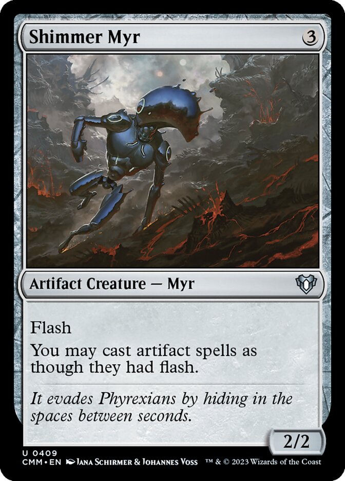 Shimmer Myr (409) - Commander Masters (CMM)