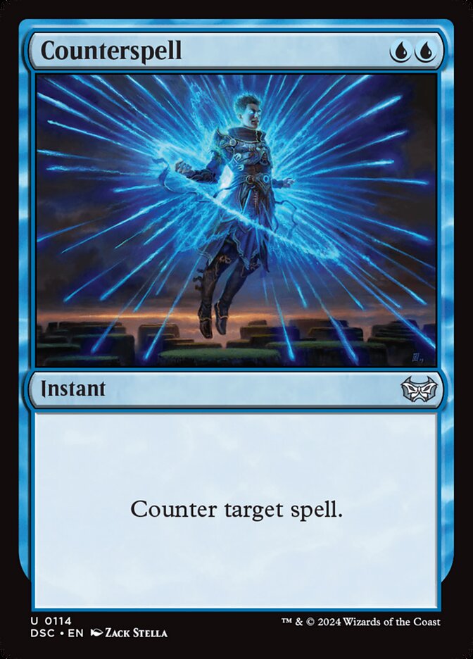 Counterspell (114) - Duskmourn: House of Horror Commander (DSC)
