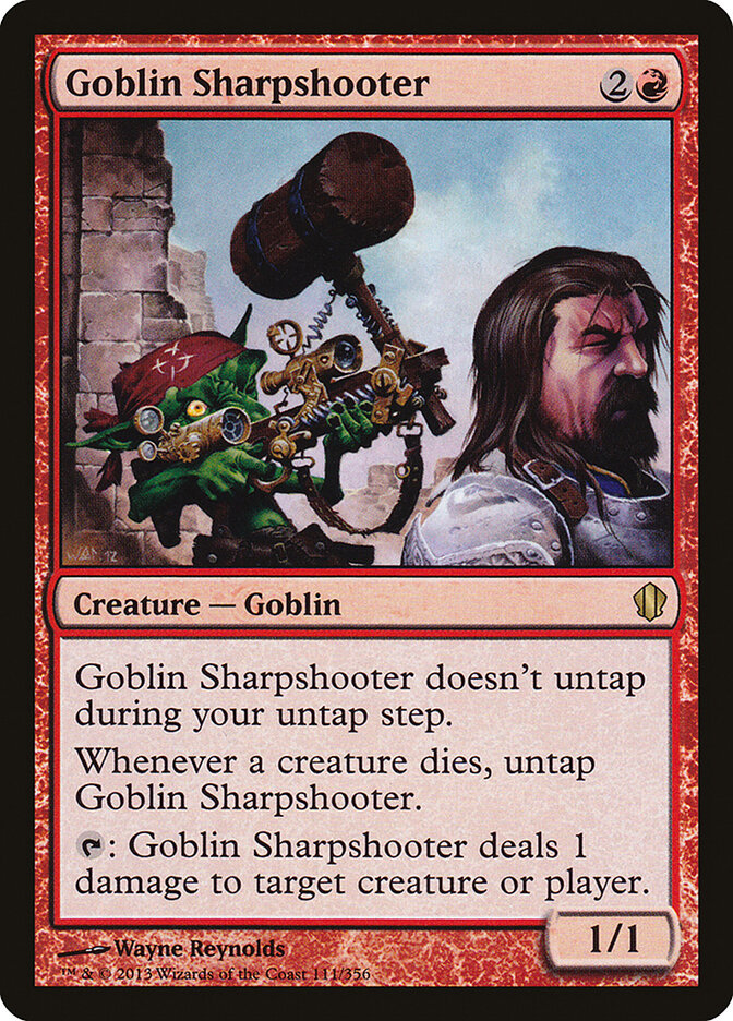 Goblin Sharpshooter (111) - Commander 2013 (C13)