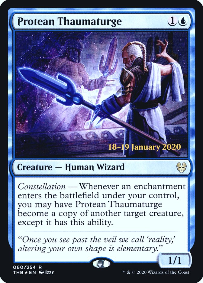 Protean Thaumaturge (60s) - Theros Beyond Death Promos (PTHB)